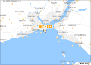 Map of Sirkedji | credit: nona.net